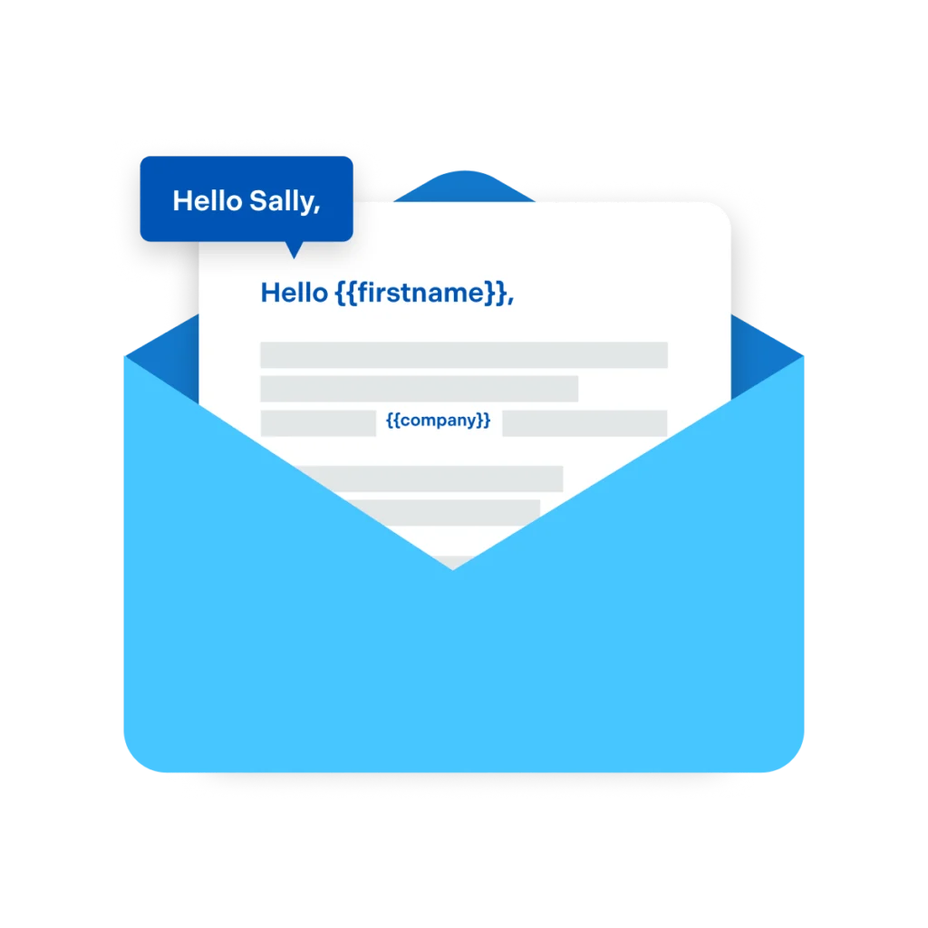 Een pictogram dat een communicatie met een klant vertegenwoordigt
