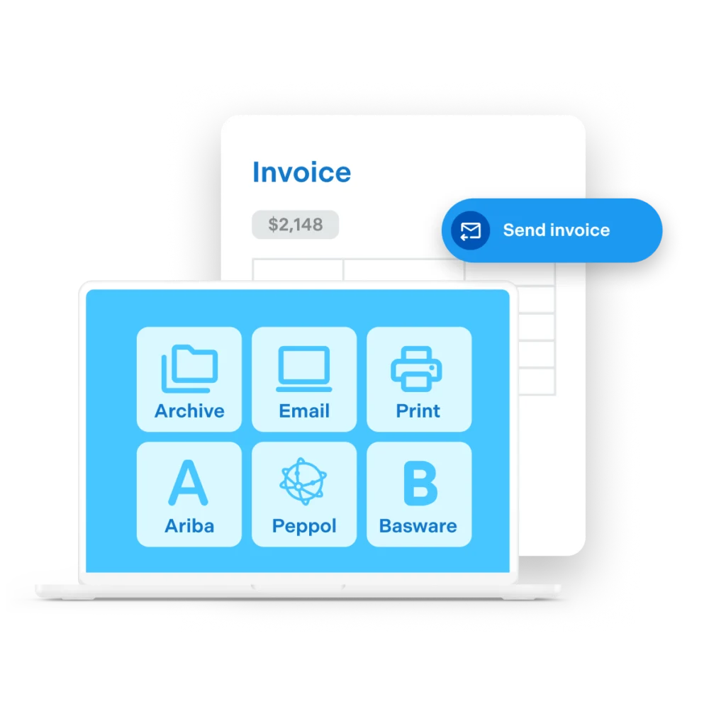 An icon representing how AR software can be integrated across multiple applications