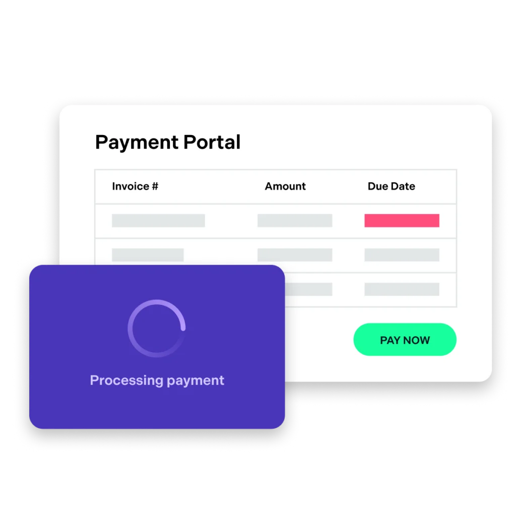 An icon representing a payment portal