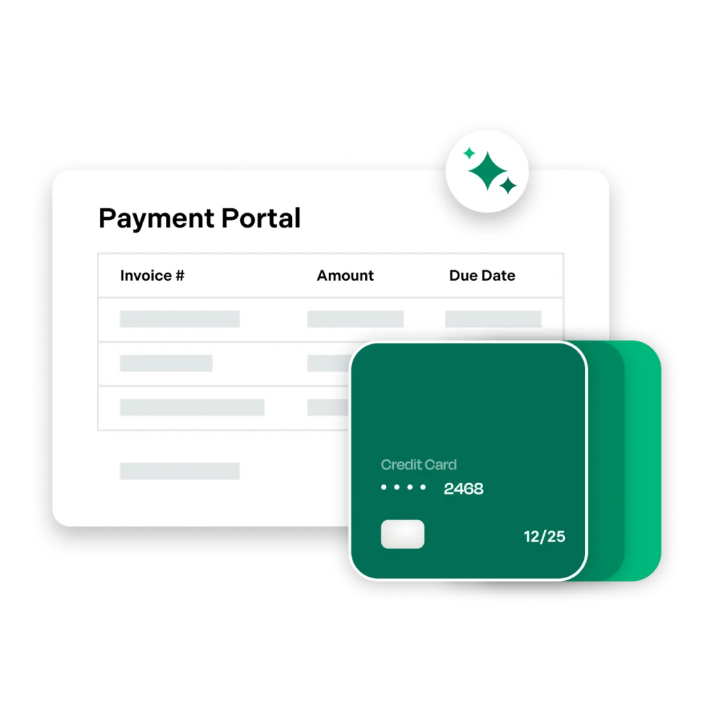 An icon representing a payment portal