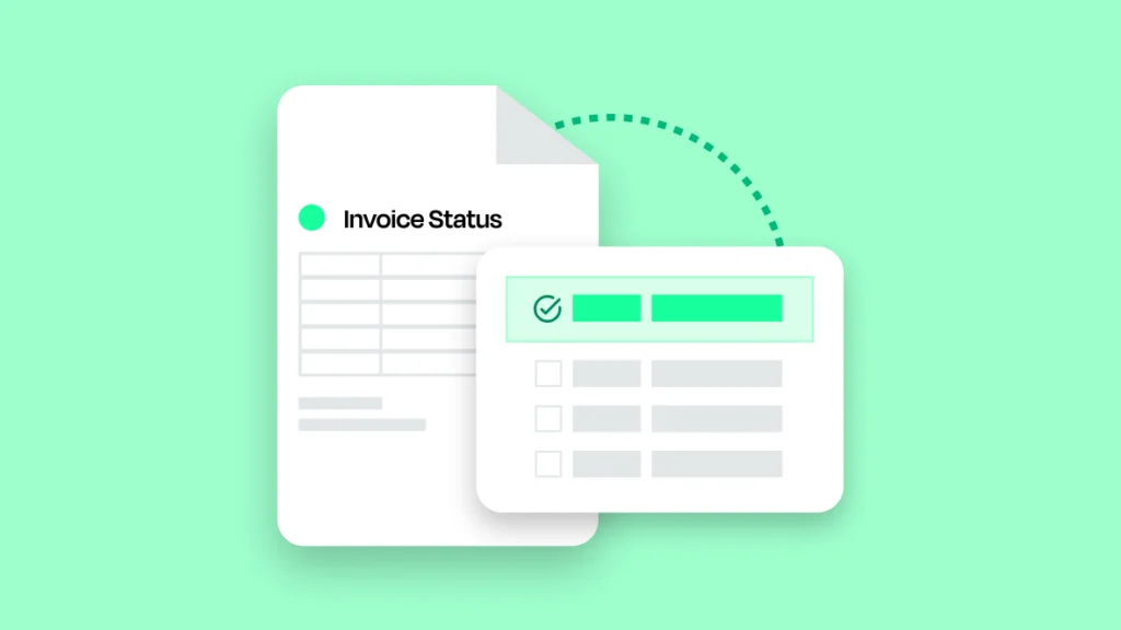 Invoice status graphic