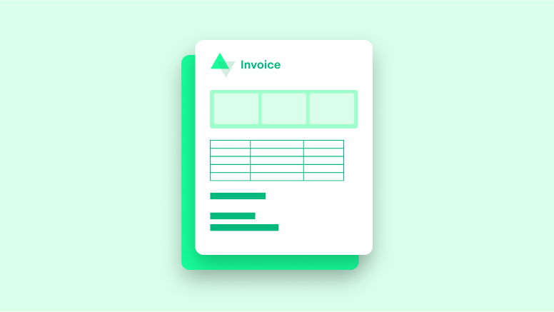 Invoice graphic