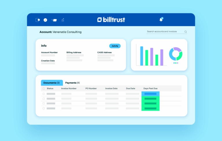 Billtrust Dashboard Illustration