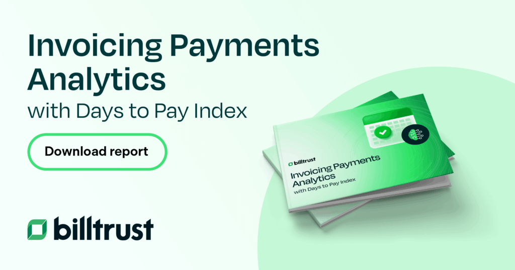 Cover of a report titled Invoicing Payments Analytics