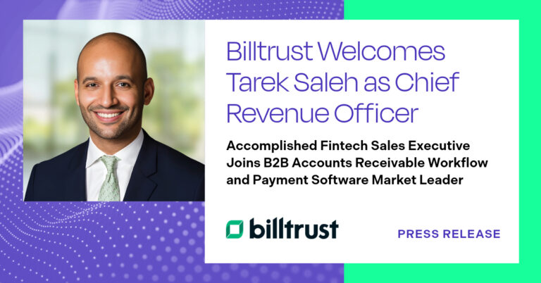 Announcement for Tarek Saleh joining as Chief Revenue Officer