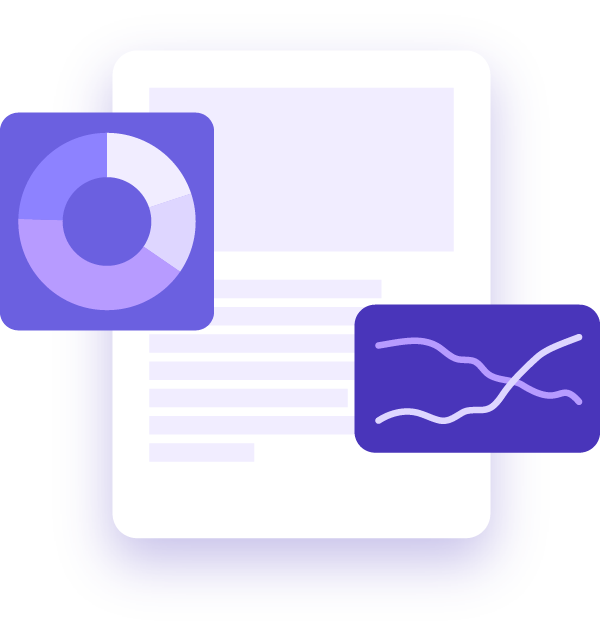 illustration of a report