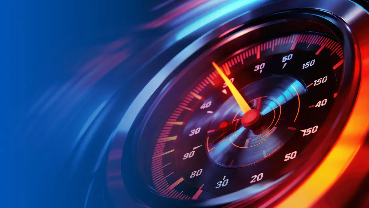 vehicle speedometer