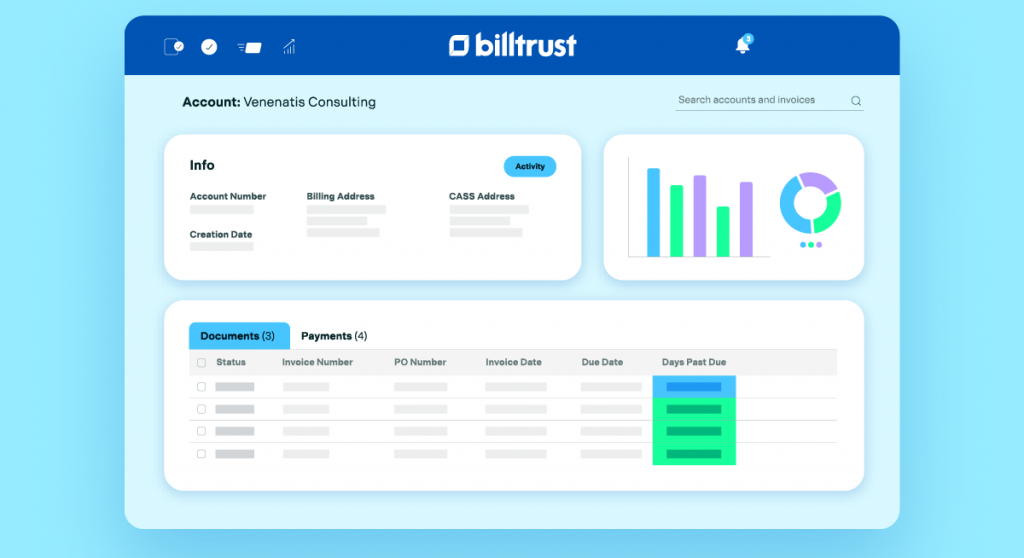 Billtrust Dashboard Illustration