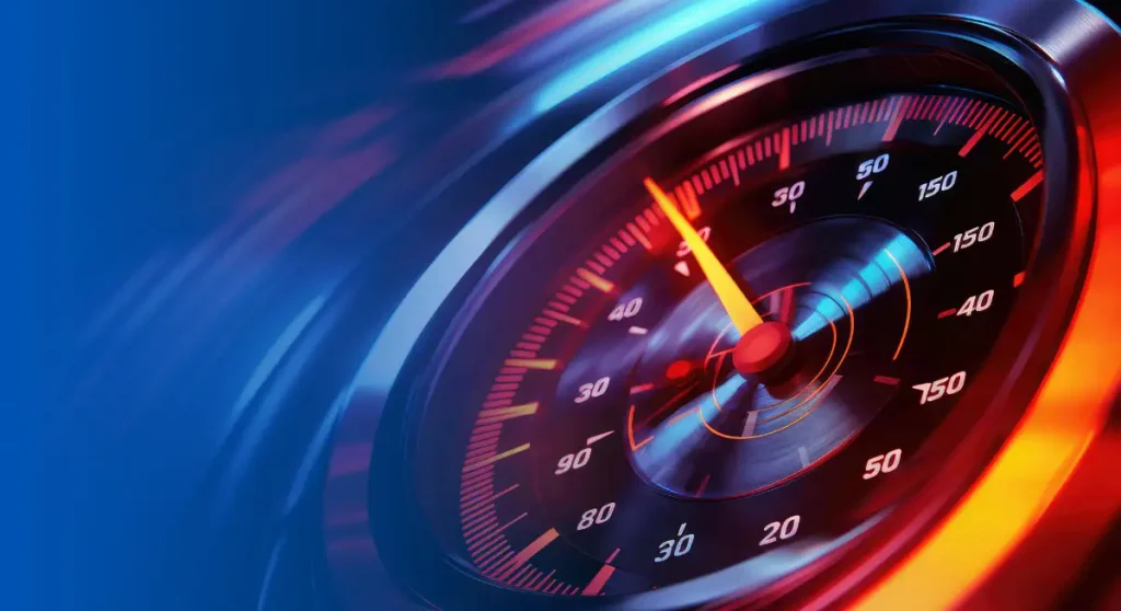 vehicle speedometer