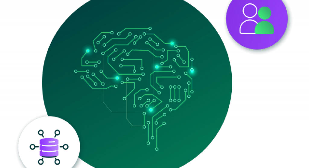 why AR and AP teams can’t do without generative AI graphic with tech icons