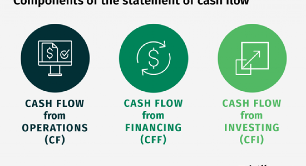 Components of the statement of cash flow