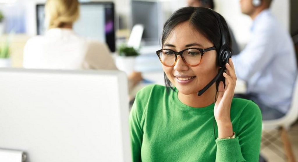 collection professional woman taking a call